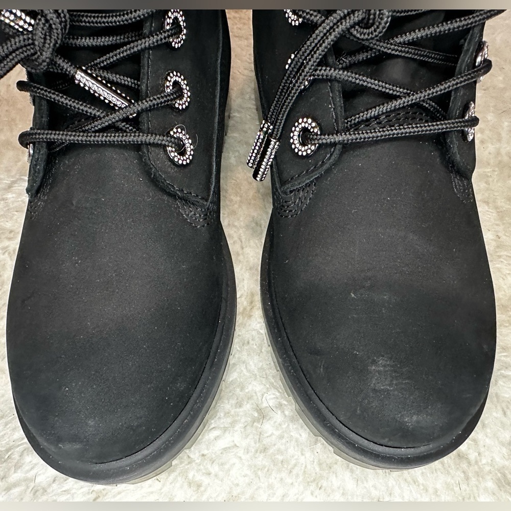 New JIMMY CHOO x Timberland embellished Swarovski boots Size 37 - Picture 8 of 15